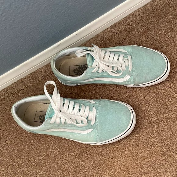 Vans Old Skool SK8 Teal ~ Size 9 Women's, 7.5 Men's - Picture 7 of 7